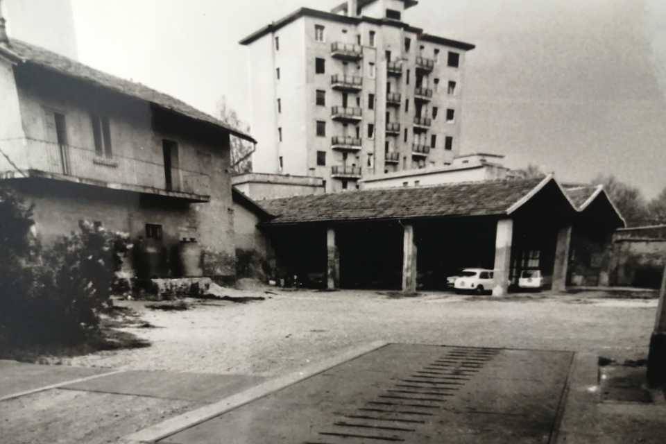 Foto d'epoca anni '40 sede Savaré